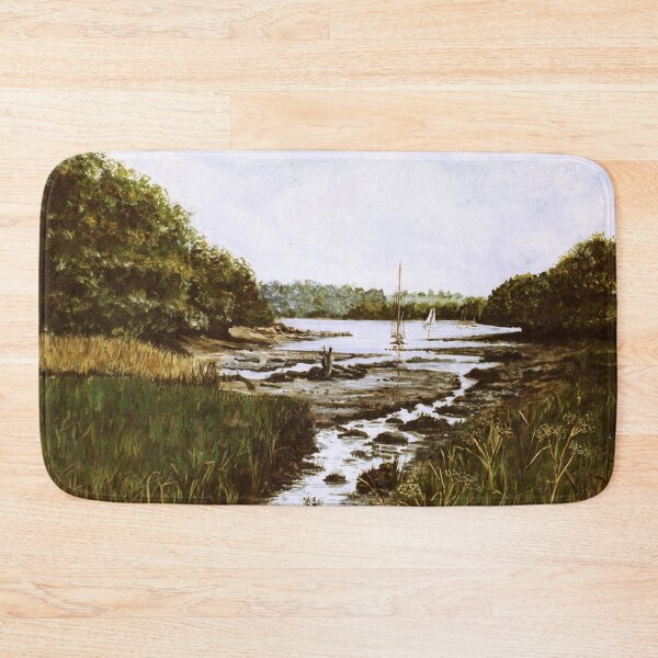 Item preview, CREEK OFF THE RIVER DART, DITTIDHAM, DEVON designed and sold by Mackenzie Moulton International Artist .