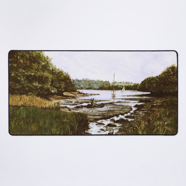 Item preview, CREEK OFF THE RIVER DART, DITTIDHAM, DEVON designed and sold by Mackenzie Moulton International Artist .