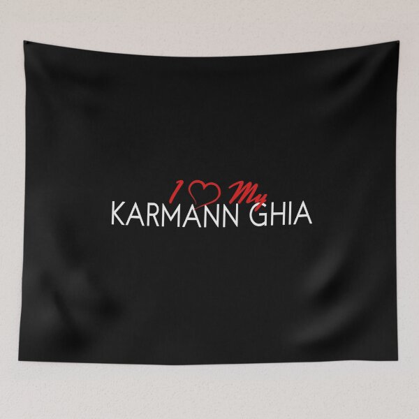 Item preview, Karmann Ghia Type 14 -34Classic car phrase I Love My designed and sold by Hamilton illustrations.