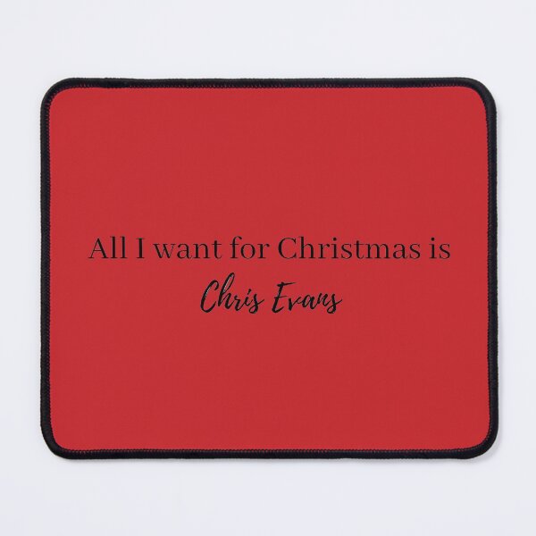 Item preview, all i want for christmas is chris evans designed and sold by LannisterOnMars.