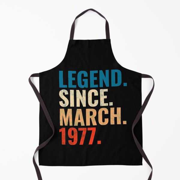 Item preview, Legend Since March 1977 Retro Vintage designed and sold by Teelogic.
