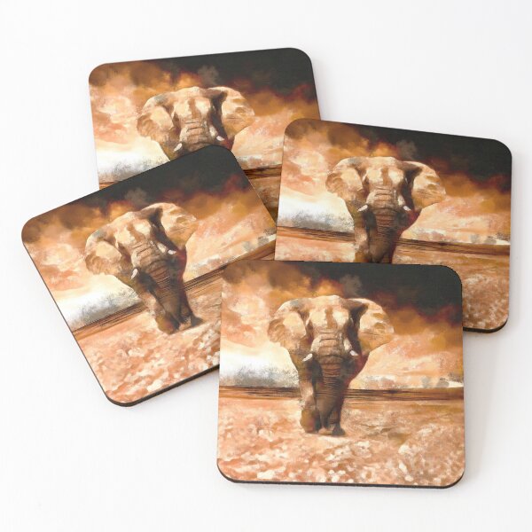 Item preview, Stunning And Beautiful Elephant Digital Painting designed and sold by NeavesPhoto.