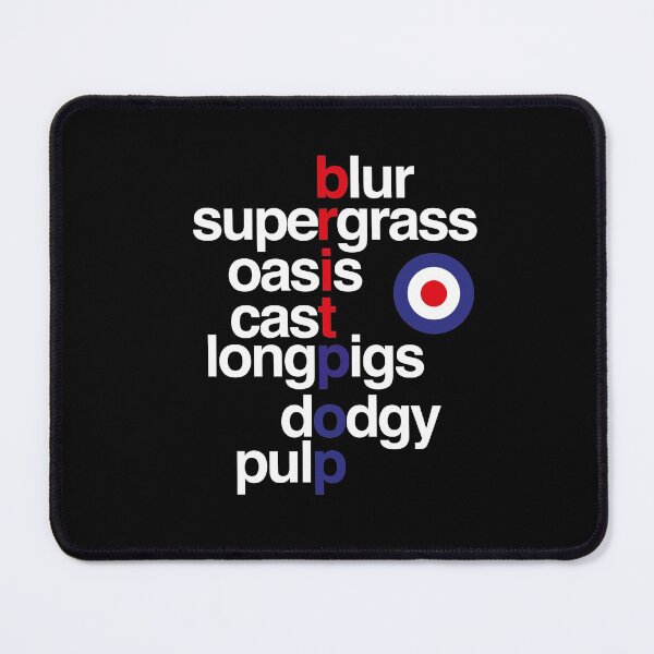 Item preview, Britpop Bands designed and sold by Russell Purdy.