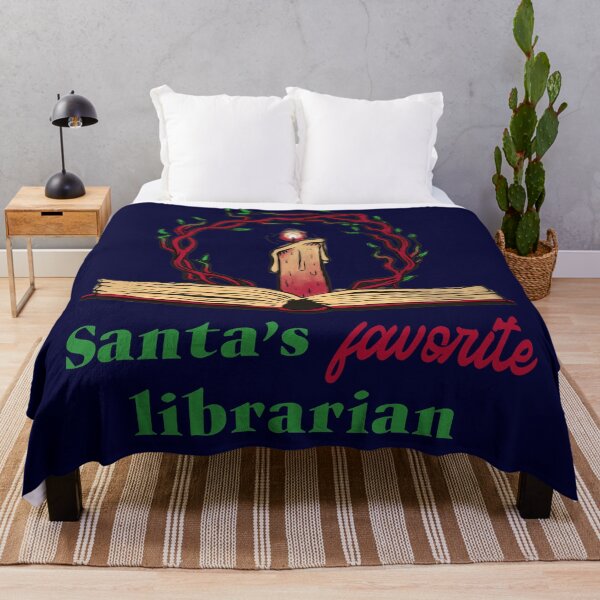 Item preview, Santa´s Favorite Librarian. Christmas Spirit In The Library designed and sold by Rebel-Design.