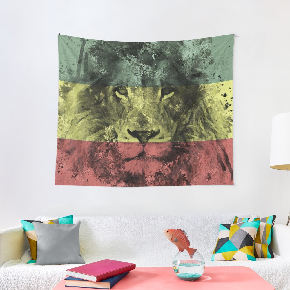 "Lion of Judah" Tapestry for Sale by ironman057 Redbubble
