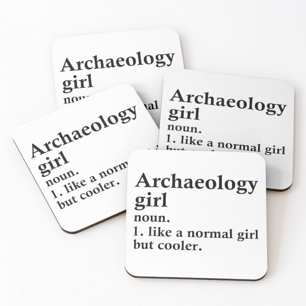 Item preview, Archaeology Girl Funny Archaeologist Definition designed and sold by woodesigner.