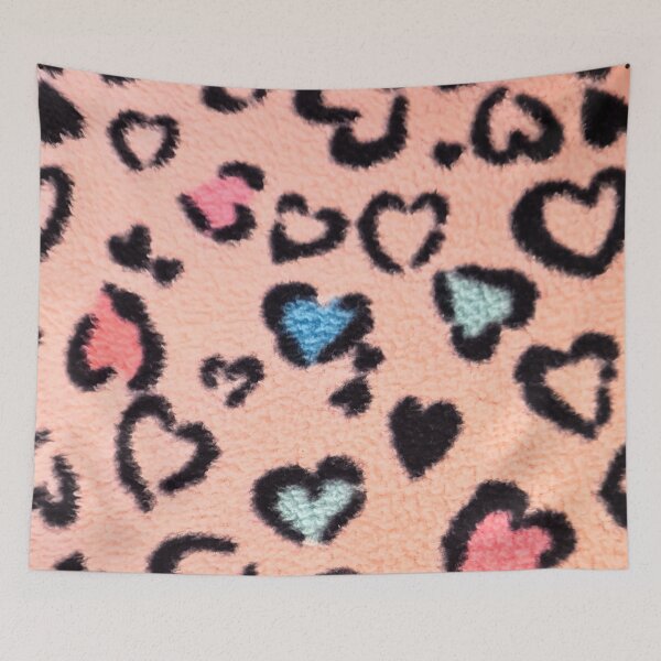 Item preview, Pink Hearts print designed and sold by LoriG2020.