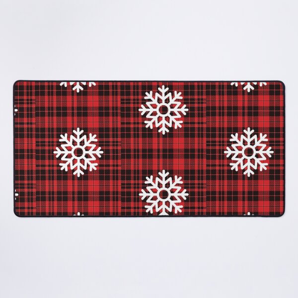 Item preview, Christmas plaid snowflake Yellow Red 2.1 designed and sold by kyds.