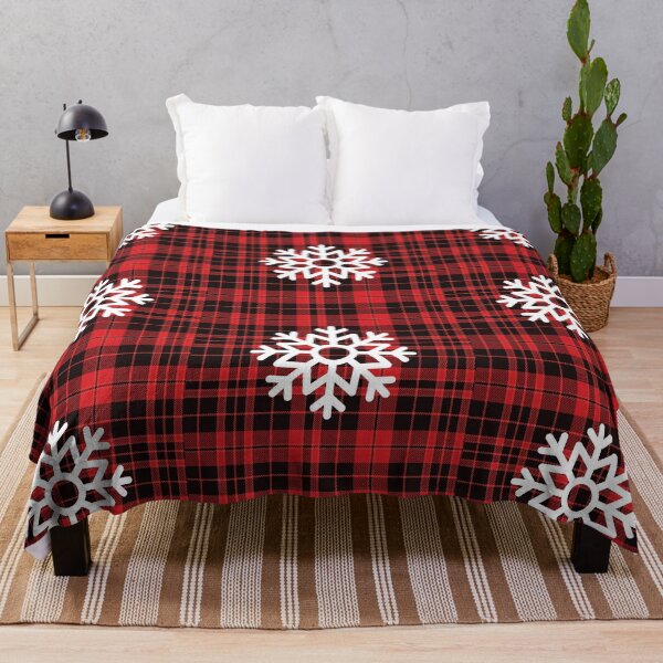 Item preview, Christmas plaid snowflake Yellow Red 2.1 designed and sold by kyds.