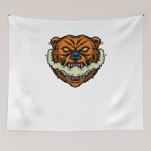 Item preview, Bear Smoking designed and sold by Hartics.