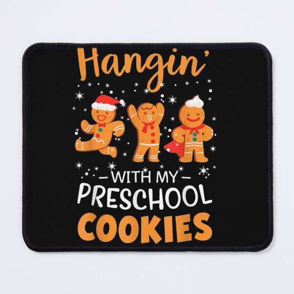 Item preview, Hangin With My Cookies Gingerbread idea de regalo divertida para mujeres Maestras de Navidad designed and sold by wi trendshop.