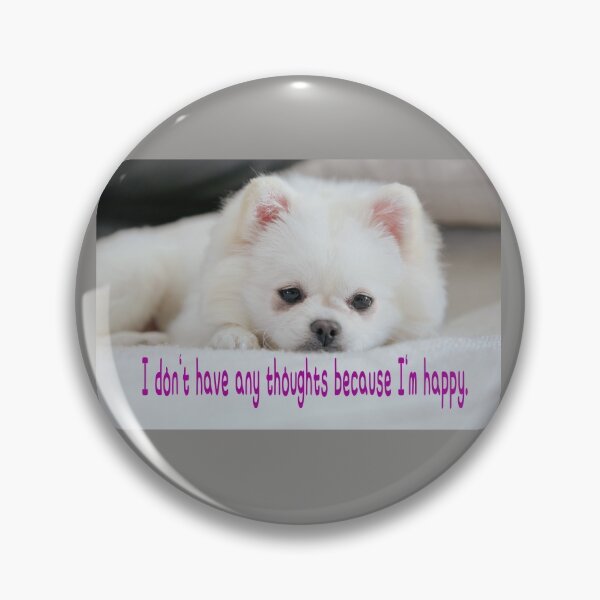 Item preview, I don't have any thoughts because I'm happy. designed and sold by mostheristore.