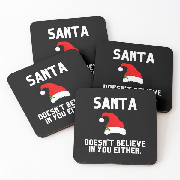 Item preview, Santa Doesn't Believe in You Either. - First Hat | Merry Christmas designed and sold by Polariszero.