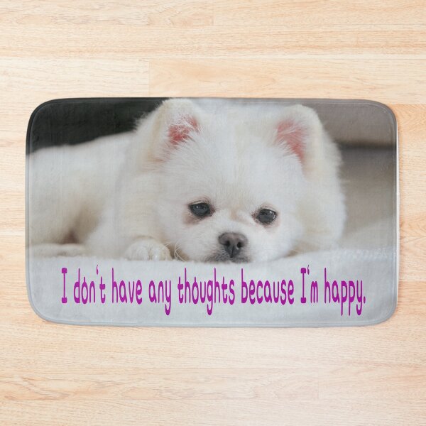 Item preview, I don't have any thoughts because I'm happy. designed and sold by mostheristore.