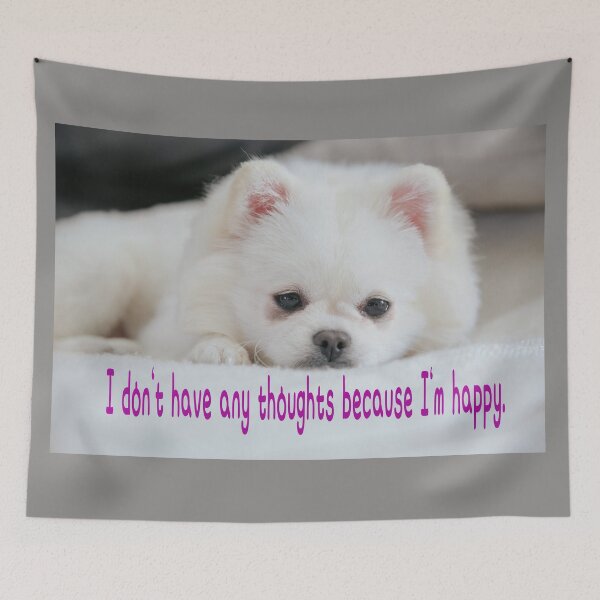 Item preview, I don't have any thoughts because I'm happy. designed and sold by mostheristore.