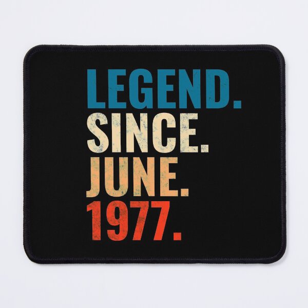 Item preview, Legend Since June 1977 Retro Vintage designed and sold by Teelogic.