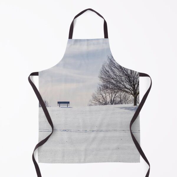 Item preview, Bench On Snow Covered Hill designed and sold by mljdwhite.