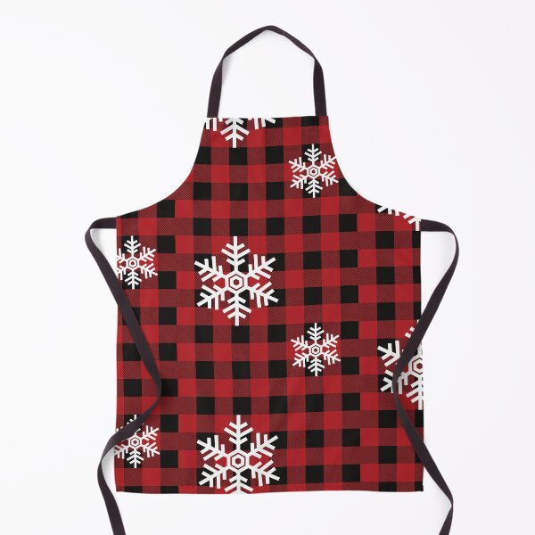 Item preview, Christmas plaid snowflake Yellow Red 2.2 designed and sold by kyds.