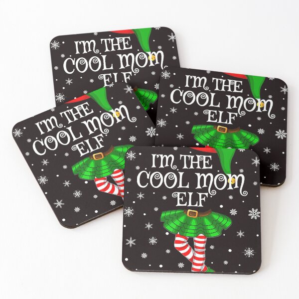 Item preview, Family Matching Women Girls I'm The Cool Mom Elf Christmas designed and sold by BrandyBare.