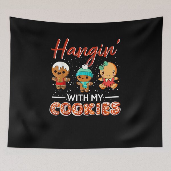 Item preview, hangin with My Cookies Gingerbread divertida idea de regalo para mujeres maestras de Navidad designed and sold by wi trendshop.