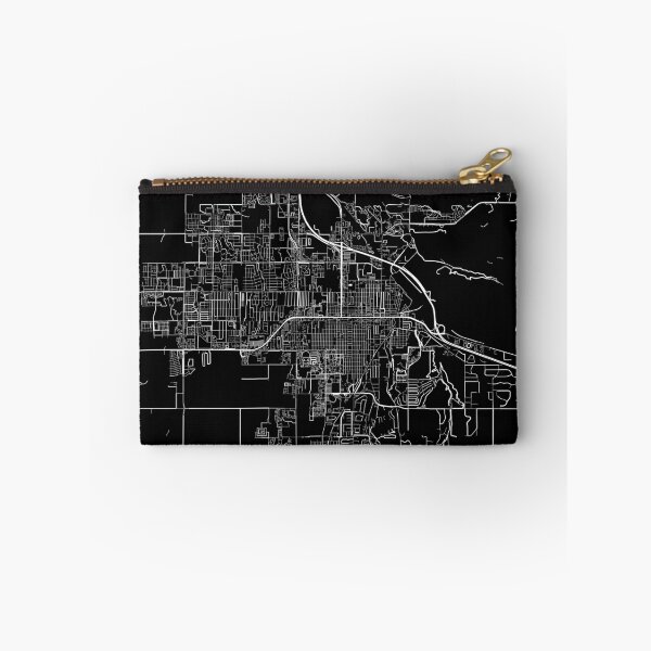 Item preview, Bozeman map minimalist in black and white designed and sold by DesireeVDA.