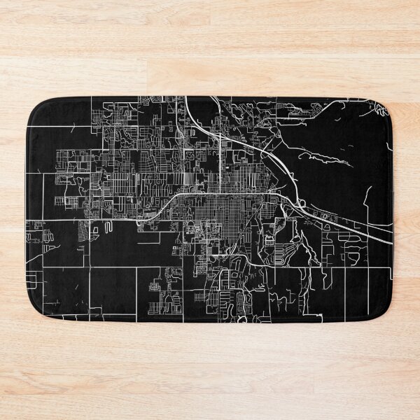 Item preview, Bozeman map minimalist in black and white designed and sold by DesireeVDA.