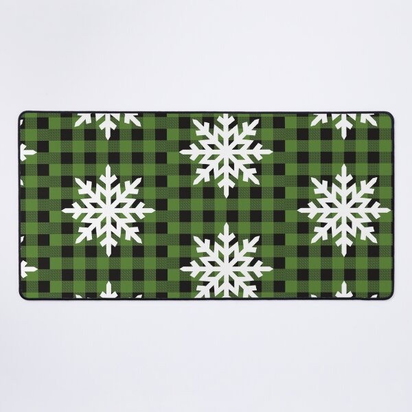 Item preview,  Christmas plaid snowflake Green 2.0 designed and sold by kyds.