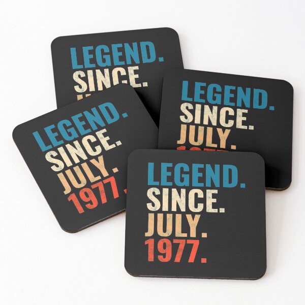 Item preview, Legend Since July 1977 Retro Vintage designed and sold by Teelogic.
