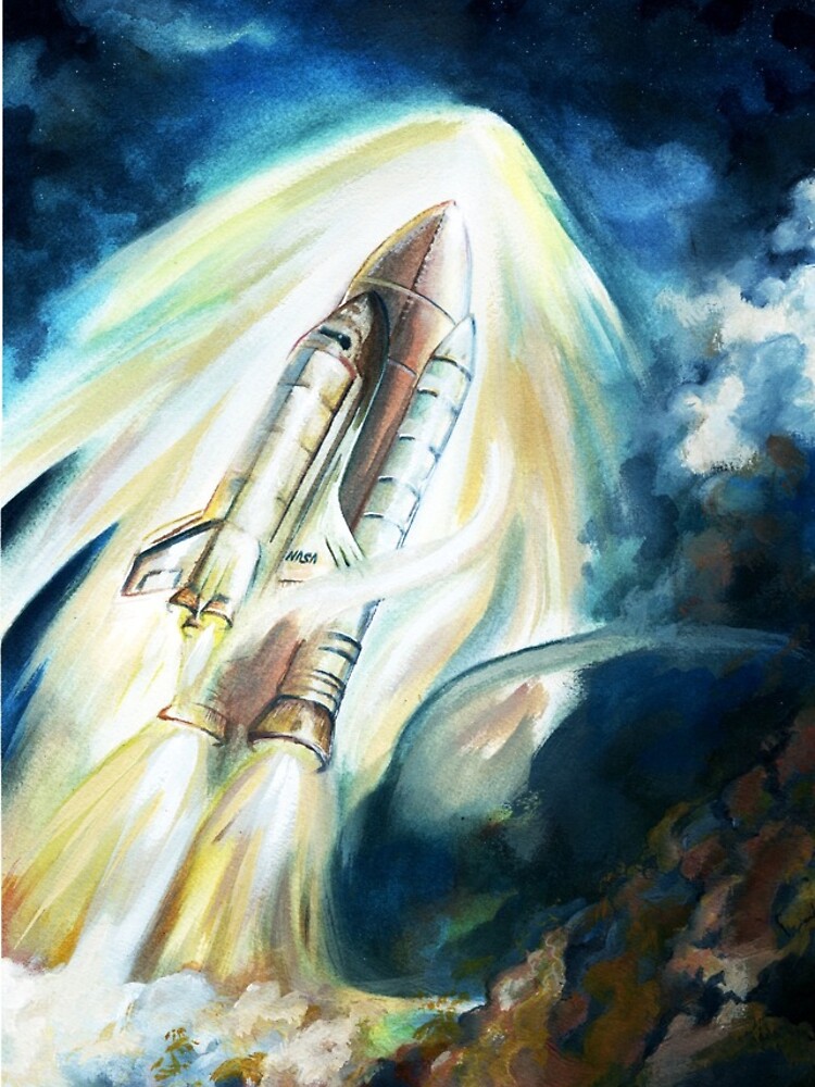 Thumbnail 4 of 4, iPhone Case, Lift Off designed and sold by Visual-Science.