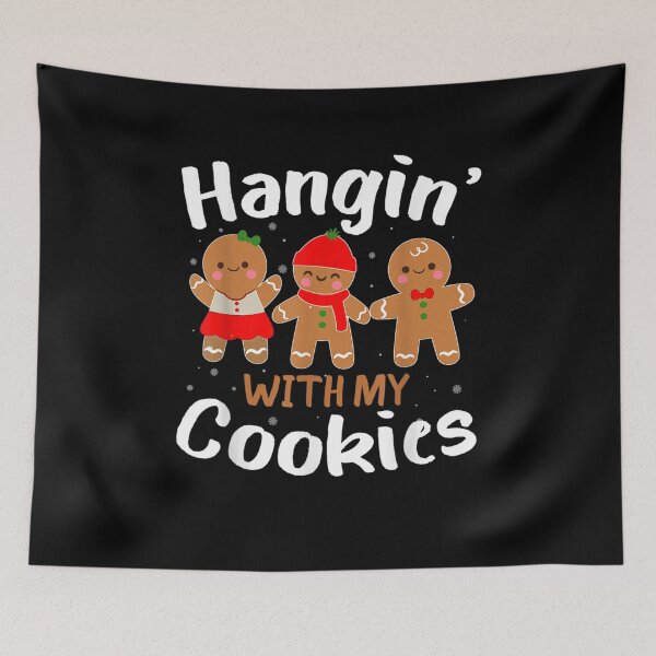 Item preview, Hangin With my Cookies Gingerbread divertida idea de regalo para mujeres maestras de Navidad designed and sold by wi trendshop.