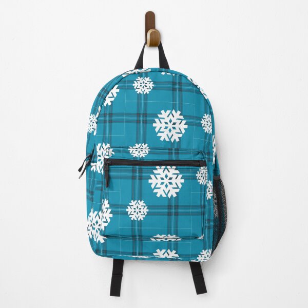Item preview, Christmas plaid snowflake Blue 2.0 designed and sold by kyds.