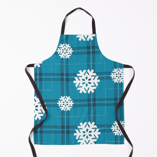 Item preview, Christmas plaid snowflake Blue 2.0 designed and sold by kyds.