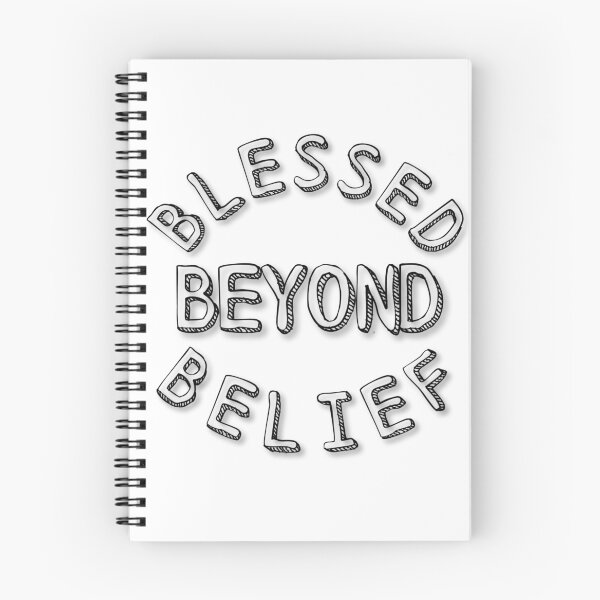 Item preview, BLESSED BEYOND BELIEF designed and sold by JERKBASE.