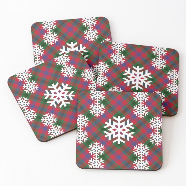 Item preview, Christmas plaid snowflake Red Green Blue 2.0 designed and sold by kyds.