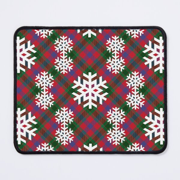 Item preview, Christmas plaid snowflake Red Green Blue 2.0 designed and sold by kyds.