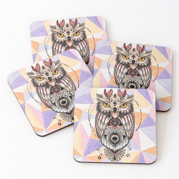 Item preview, Artistic owl designed and sold by MarioColtello.