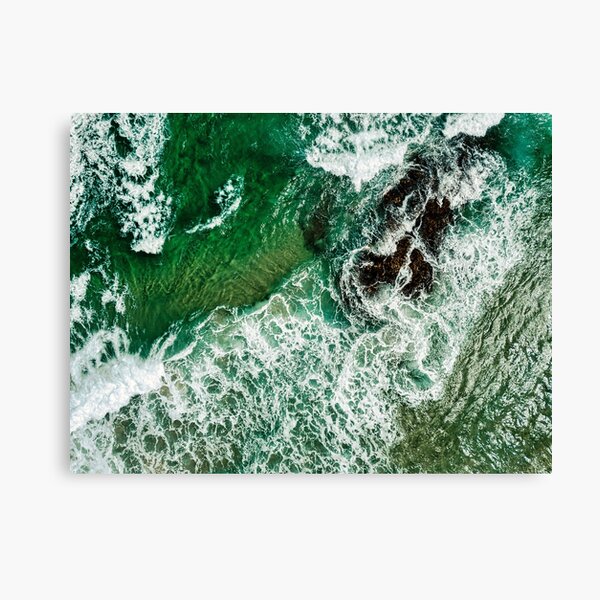 Rocks In the Water Canvas Print