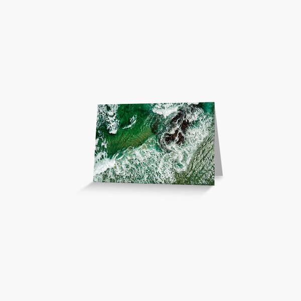 Rocks In the Water Greeting Card