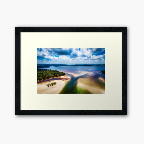 Nornalup Inlet #2f Framed Art Print