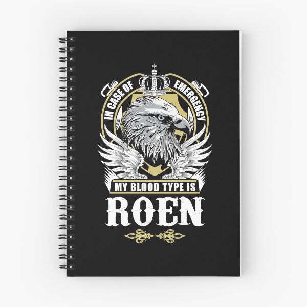 Item preview, Roen Name T Shirt - In Case Of Emergency My Blood Type Is Roen  Gift Item Tee designed and sold by nauglesamatha.