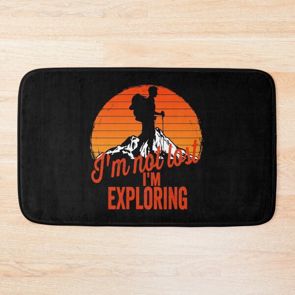 Item preview, I'm not lost, I'm exploring-hiking. designed and sold by DesignedBySnip.