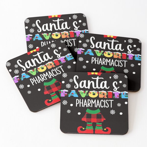 Item preview, Santa's Favorite Pharmacist Funny Christmas Elf Matching Family designed and sold by BrandyBare.