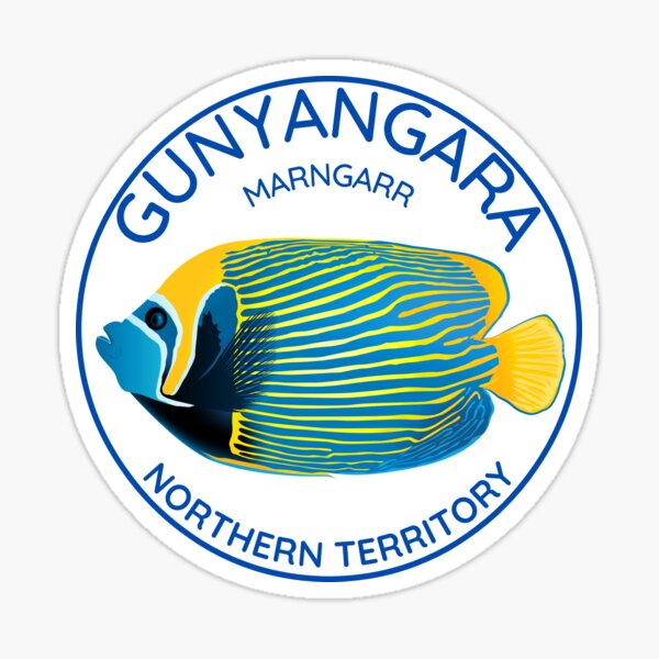 Artikel-Vorschau von Gunyangara, designt und verkauft von Top End Stickers.