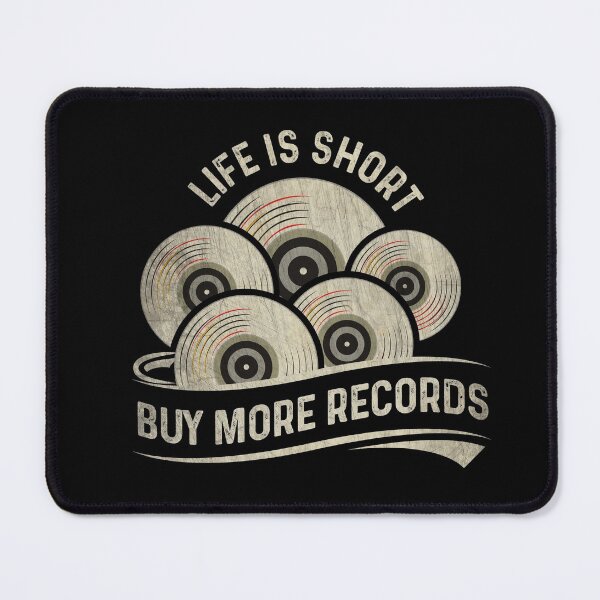 Item preview, Vinyl Records Collector Audiophile Geek Retro Music Lover designed and sold by MintaApparel.