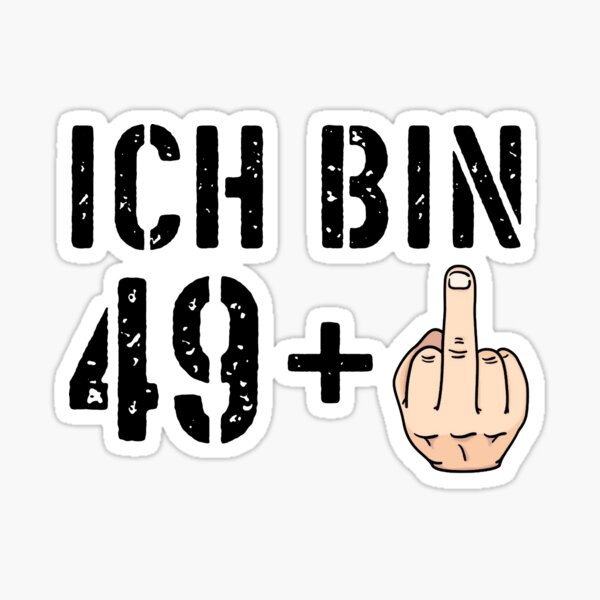Artikel-Vorschau von Ich bin 49 plus eins + 1 - 50. Geburtstag - Ü50 Damen & Herren, designt und verkauft von urban-design.