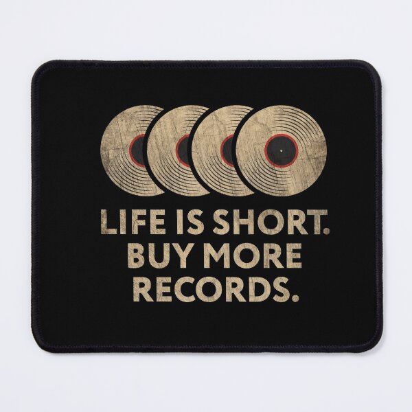 Item preview, Vinyl Records Collector Audiophile Geek Retro Music Lover designed and sold by MintaApparel.