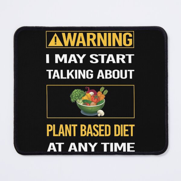 Item preview, Funny Warning Plant Based Diet Vegan Vegetarian Veganism designed and sold by ArydeaNoriega.