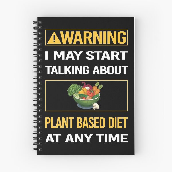 Item preview, Funny Warning Plant Based Diet Vegan Vegetarian Veganism designed and sold by ArydeaNoriega.