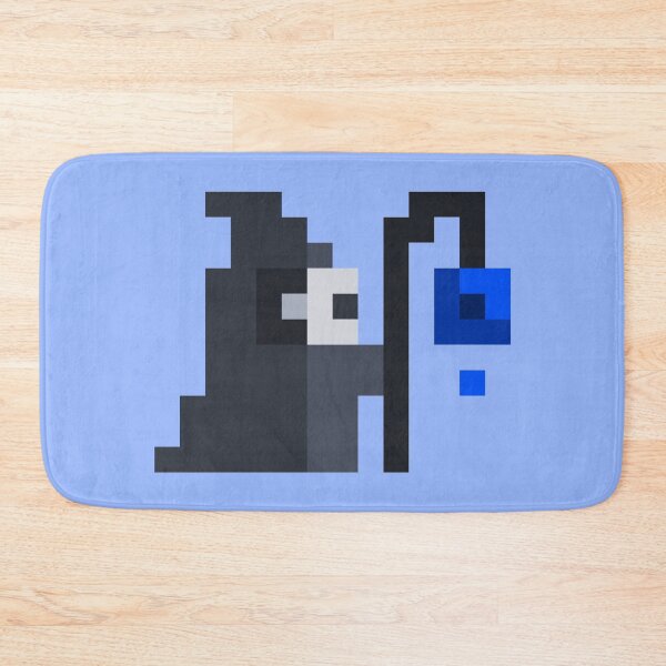 Item preview, Little Dark Wizard With Light Blue Magic designed and sold by rin3d .