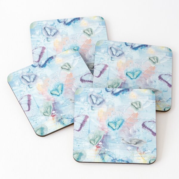 Item preview, colorful seamless butterflies designed and sold by hutofdesigns.
